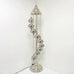 9 Ball Moroccan Turkish Style Silver Floor Lamp Large Glass SLR1