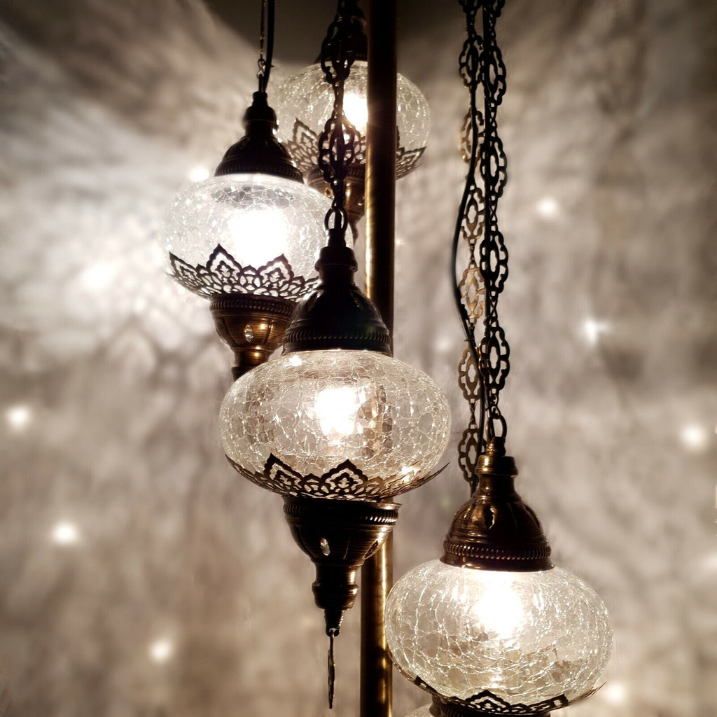 5 Ball Moroccan Turkish Style Floor Lamp L-OTO