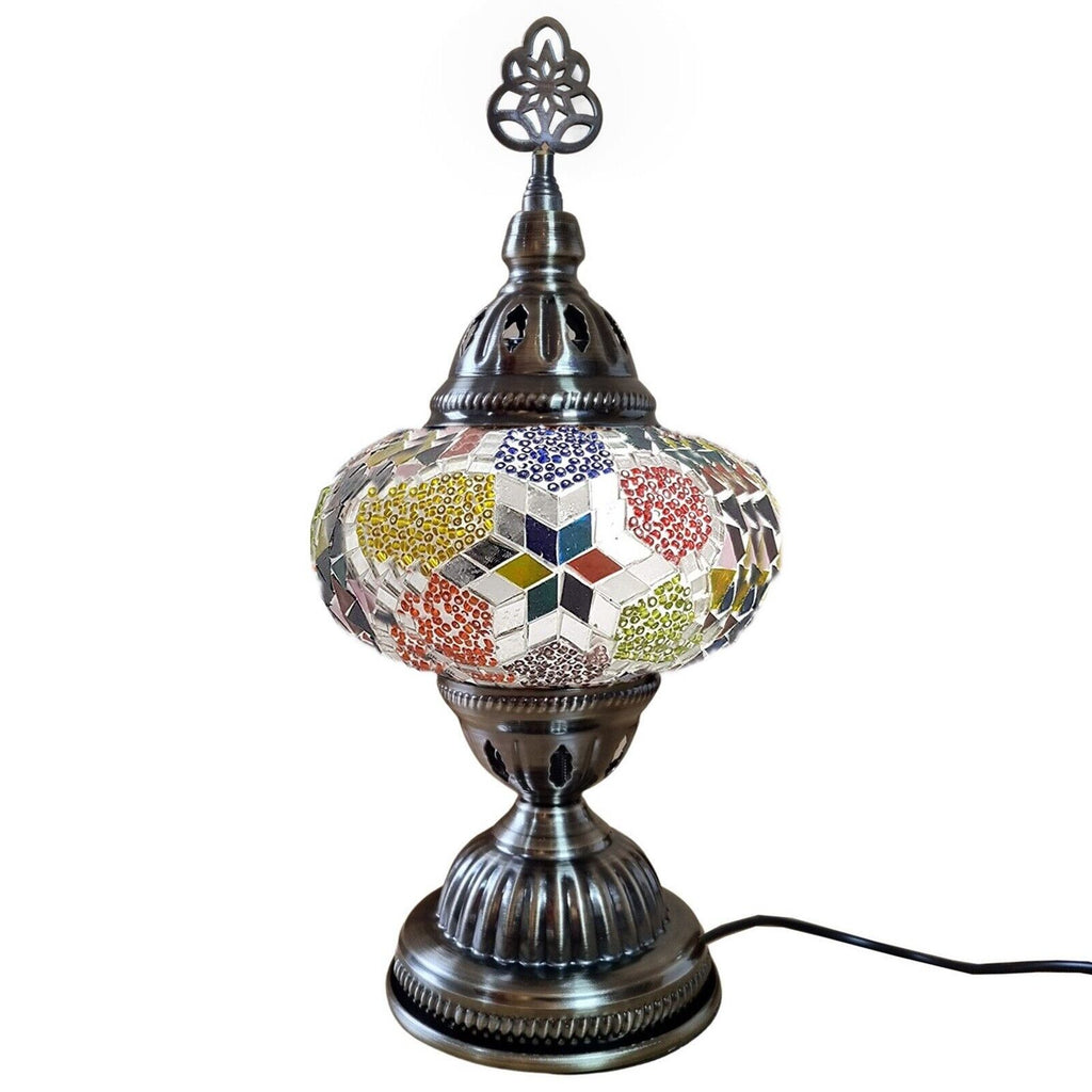 Turkish Glass Mosaic Table Lamps Large Glass MC16