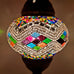 Turkish Moroccan Lamp Light Authentic Tiffany Style Glass Desk Table CE Tested