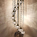 11 Ball Moroccan Turkish Style Floor Lamp with Larger Glass GLA17OTO