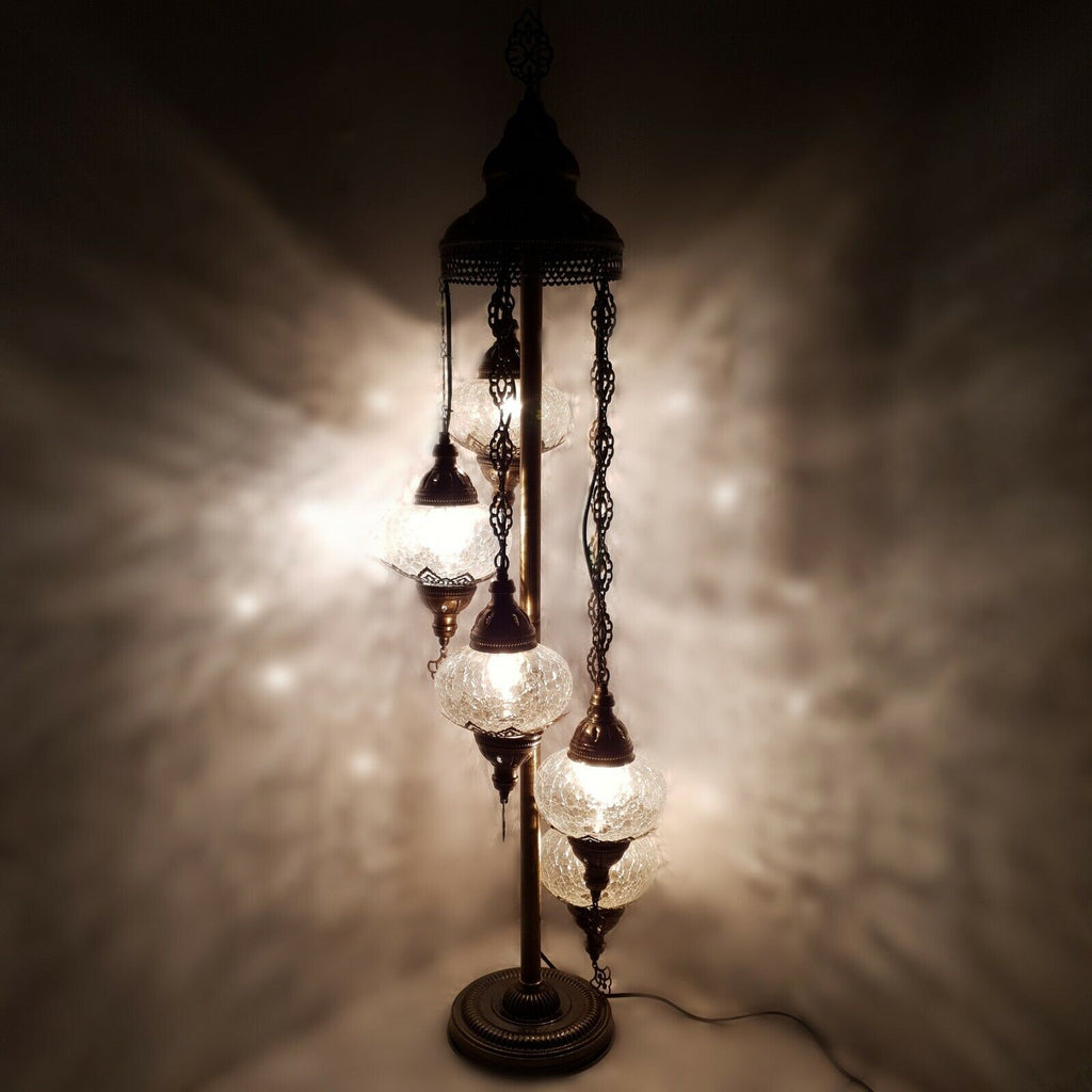 5 Ball Moroccan Turkish Style Floor Lamp L-OTO