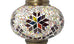 Marokkanisches türkisches Ersatzglas groß 17 cm - R1