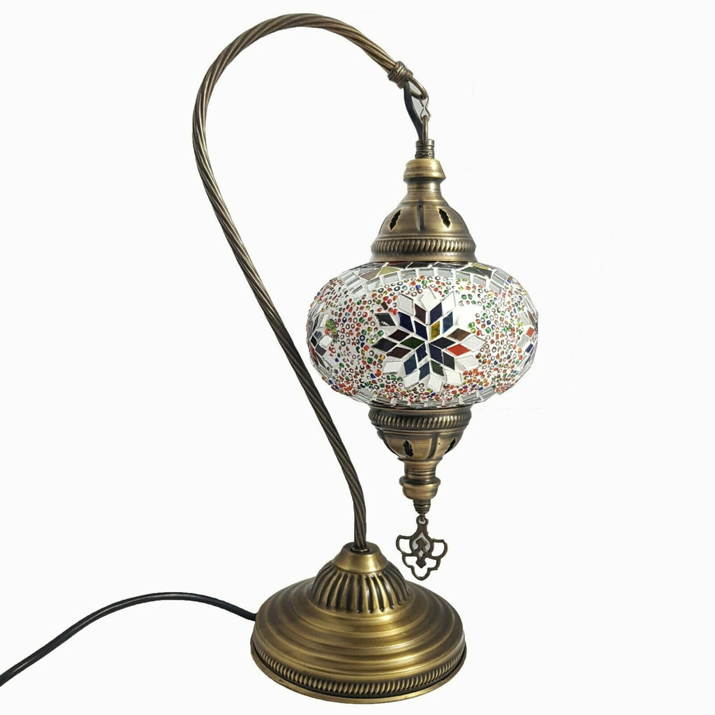 Türkische marokkanische Schwanen-große Tischlampe