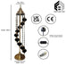 9 Ball Moroccan Turkish Style Floor Lamp Medium Glass