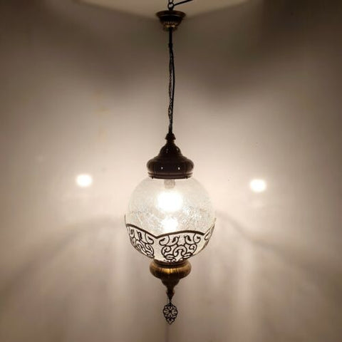 Large Turkish Ceiling Pendant - 8
