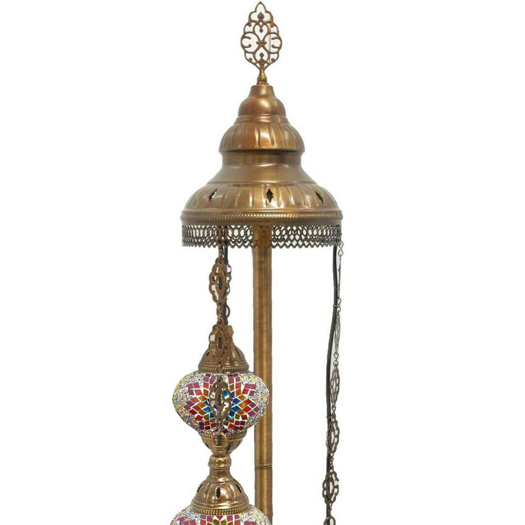 3 Ball Moroccan Turkish Style Floor Lamp MC7