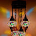 5 Ball Moroccan Turkish Style Chandelier MC4 - 73cm Drop