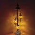 3 Ball Moroccan Turkish Style Silver Floor Lamp OR2