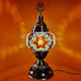 Turkish Moroccan Lamp Light Authentic Tiffany Style Glass Desk Table CE Tested