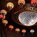 16 Ball türkisch marokkanische extra große Mosaik-Kronleuchter-Lampen-Licht-Flur-Restaurant-Armatur 