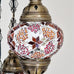 5 Ball Moroccan Turkish Style Chandelier OR9 - 100cm Drop