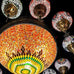 Ball Turkish Moroccan Large Mosaic Chandelier Lamp Light Hallway Restaurant
