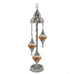 3 Ball Moroccan Turkish Style Silver Floor Lamp OR2