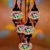 5 Ball Moroccan Turkish Style Chandelier MC4 - 73cm Drop