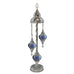 3 Ball Moroccan Turkish Style Silver Floor Lamp B5-5