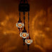 Turkish Chandeliers Moroccan Tiffany Style Glass Mosaic Hanging Lamp