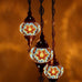 Turkish Chandeliers Moroccan Tiffany Style Glass Mosaic Hanging Lamp