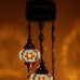 Turkish Chandeliers Moroccan Tiffany Style Glass Mosaic Hanging Lamp