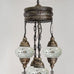 5 Ball Moroccan Turkish Style Chandelier W10 - 73cm Drop