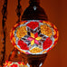 5 Ball Moroccan Turkish Style Chandelier OR9 - 100cm Drop