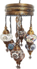 Lámpara de araña de estilo turco marroquí de 7 bolas B4