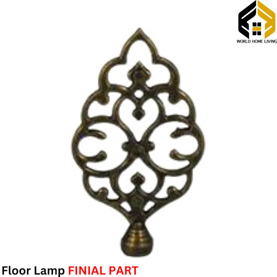 Moroccan Turkish Decorative Metal Finial Top Part For Floor Lamp