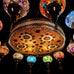 12 Ball Turkish Moroccan Large Mosaic Chandelier Lamp Light Hallway Restaurant