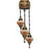 3 Ball Moroccan Turkish Style Chandelier OR2