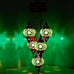 5 Ball Moroccan Turkish Style Chandelier GR1 - 100cm Drop