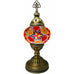 Battery Operated Mosaic Turkish  Table Lamp MEDIUM GLASS - OR9