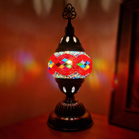 SALE - Moroccan Turkish Small Handmade Table Lamp