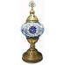 Battery Operated Mosaic Turkish  Table Lamp MEDIUM GLASS - B4