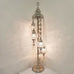 5 Ball Moroccan Turkish Style Silver Floor Lamp Large Glass SLOTO