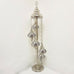 5 Ball Moroccan Turkish Style Silver Floor Lamp Large Glass SLR1
