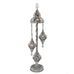 3 Ball Moroccan Turkish Style Silver Floor Lamp S-MIX1