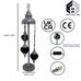 3 Ball Moroccan Turkish Style Silver Floor Lamp MC11