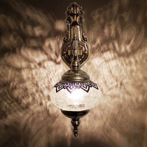 Lámpara de pared individual turca de estilo otomano