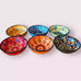 Turkish Moroccan Hand Painted Mix Colour 12cm Bowl Set of 6