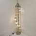 7 Ball Moroccan Turkish Style Silver Floor Lamp Large Glass SLW6