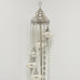7 Ball Moroccan Turkish Style Silver Floor Lamp Large Glass SLW1