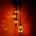 5 Ball Moroccan Turkish Style Chandelier OR9