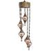 5 Ball Moroccan Turkish Style Chandelier OR9