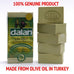 Turkish Dalan Soap 5 x Bars Natural 100% Pure Olive Oil Bath Handmade Turkey