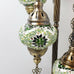 Lámpara de pie de estilo turco marroquí de 5 bolas GR1