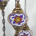 Candelabro de estilo turco marroquí de 5 bolas MC25