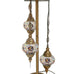 Stehlampe im marokkanischen türkischen Stil mit 3 Kugeln OR1