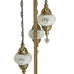 3-Kugel-Stehlampe im marokkanischen türkischen Stil W1