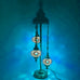 3 Ball Moroccan Turkish Style Floor Lamp Large Glass B4A