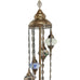 7 Ball Moroccan Turkish Style Floor Lamp with Larger Glass GLA17MC2